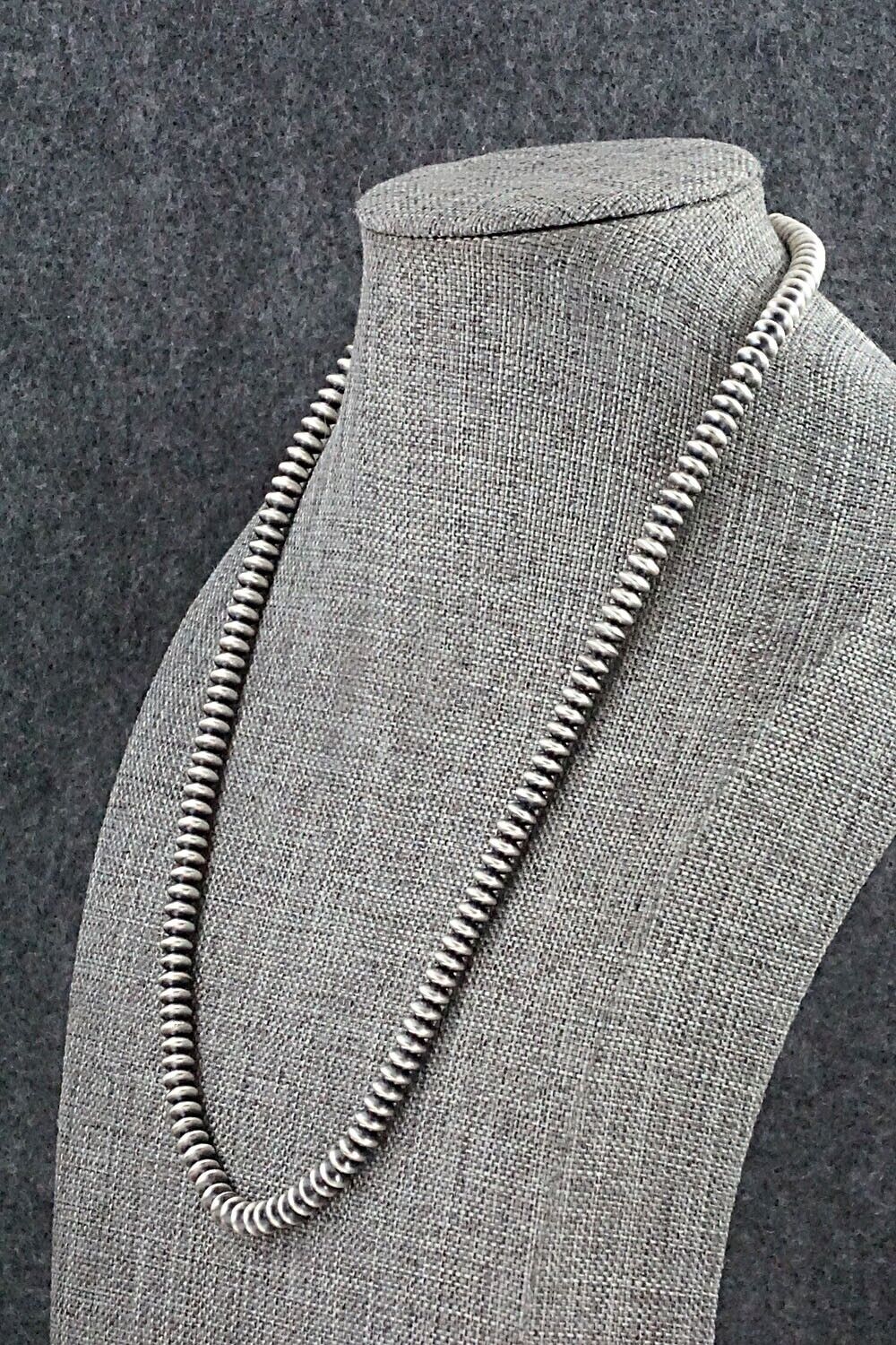 Sterling Silver Navajo Pearl Necklace - Jan Mariano