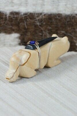 Mountain Lion Zuni Fetish Carving - Alex Tsethlikai - High Lonesome Trading