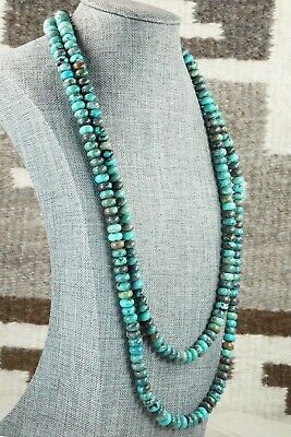 Turquoise & Sterling Silver Necklace - Doreen Jake