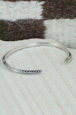 Sterling Silver Bracelet - Elaine Tahe - High Lonesome Trading