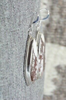 Wild Horse & Sterling Silver Earrings - Annie Spencer