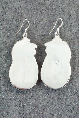 Turquoise & Sterling Silver Earrings - Davey Morgan