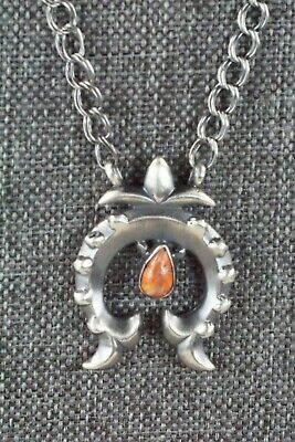 Spiny Oyster & Sterling Silver Necklace - Sharon McCarthy