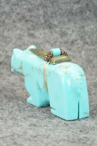 Bear Zuni Fetish Carving - Alex Tsethlikai