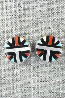 Multi Stone & Sterling Silver Earrings - Yelmo Natachu
