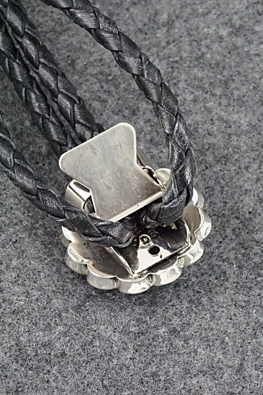 Multi Stone & Sterling Silver Bolo Tie - Denise Siutza