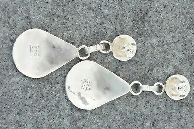 Multi Stone Inlay and Sterling Silver Earrings - Sammy Guardian