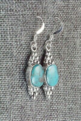 Turquoise & Sterling Silver Earrings - Judy Largo