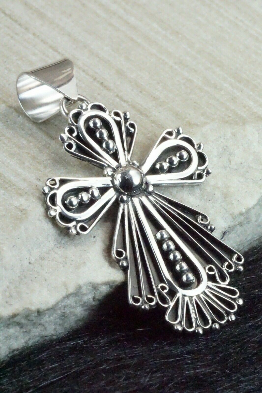 Sterling Silver Pendant - Lorena Nez