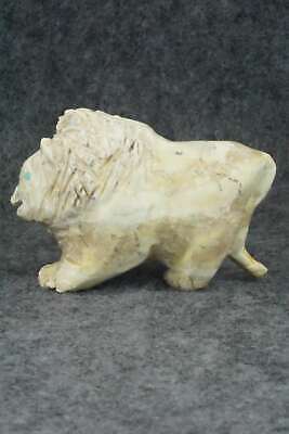 Lion Zuni Fetish Carving - Kevin Quam