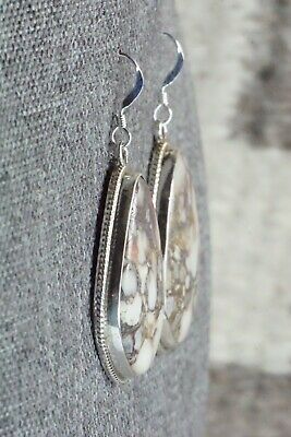 Wild Horse & Sterling Silver Earrings - Annie Spencer
