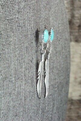 Turquoise & Sterling Silver Earrings - Sharon McCarthy