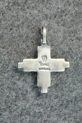 Sterling Silver Zia Pendant - Raymond Coriz