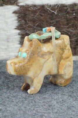 Bear Zuni Fetish Carving - Taylor Gia - High Lonesome Trading