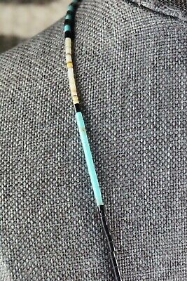 Turquoise, Shell, Coral & Sterling Silver Necklace - Esquipula Tenorio
