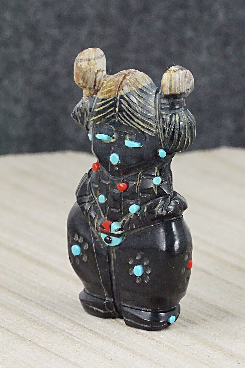 Corn Maiden Zuni Fetish Carving - Danette Laate