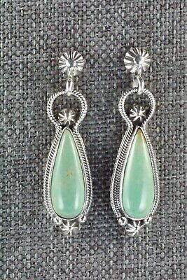 Turquoise & Sterling Silver Earrings - Verley Betone
