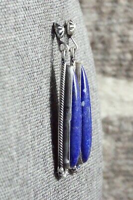 Lapis & Sterling Silver Earrings - Verley Betone