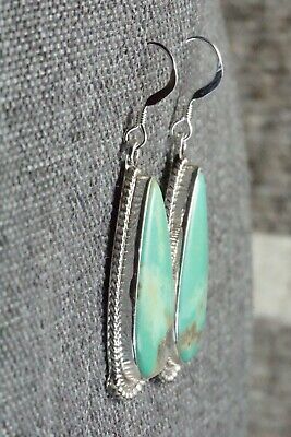 Turquoise & Sterling Silver Earrings - Sharon McCarthy