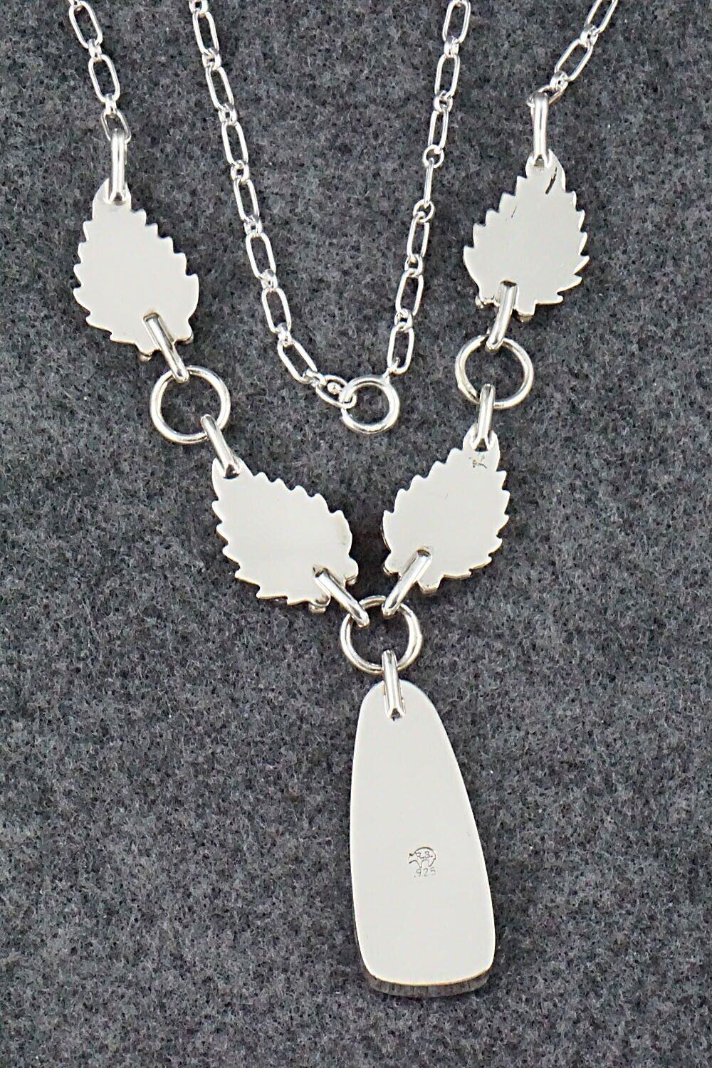 Turquoise & Sterling Silver Necklace - Mark Barney