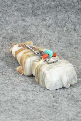 Badger Zuni Fetish Carving - Alex Tsethlikai