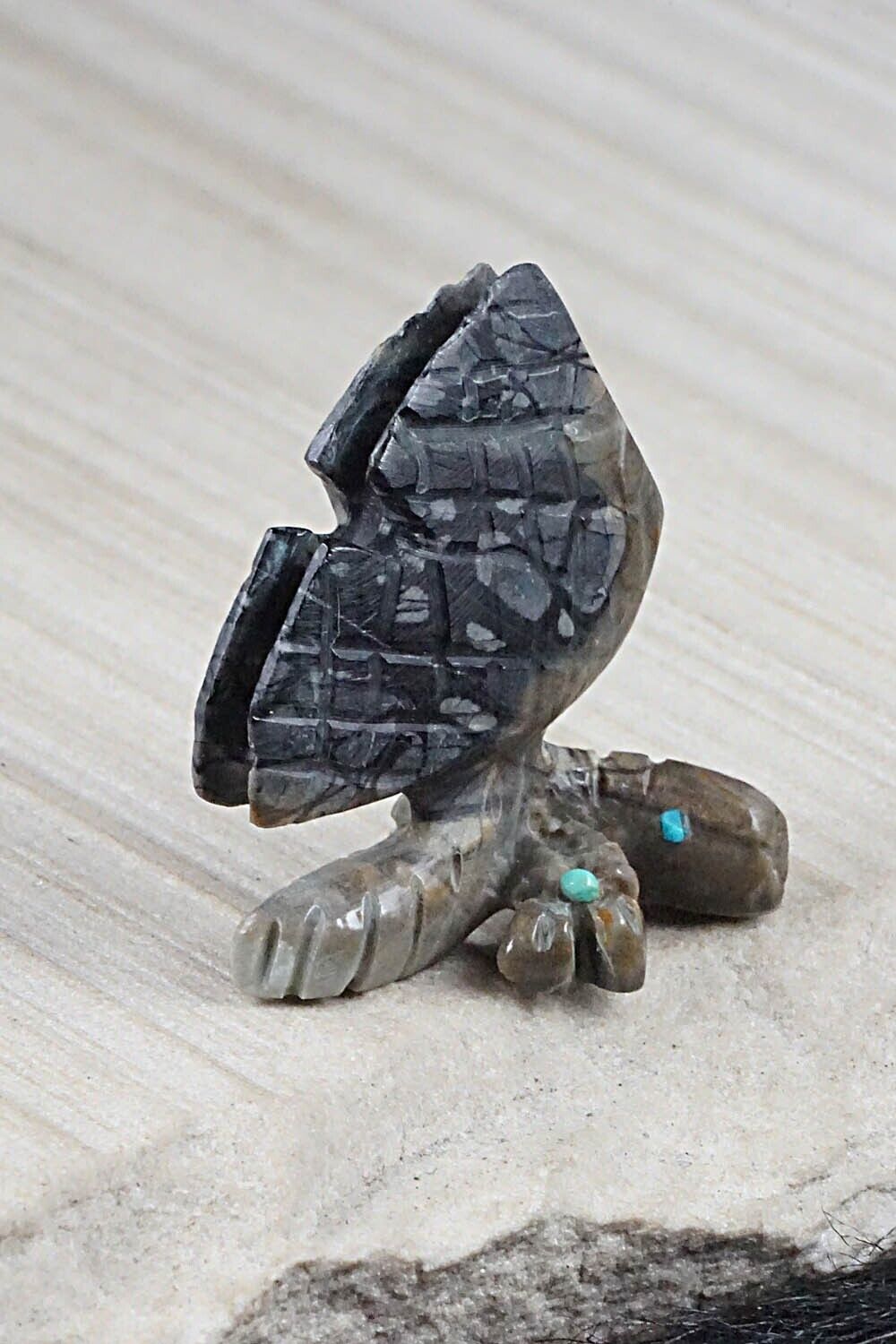 Dragon Zuni Fetish Carving - Wilfred Cheama
