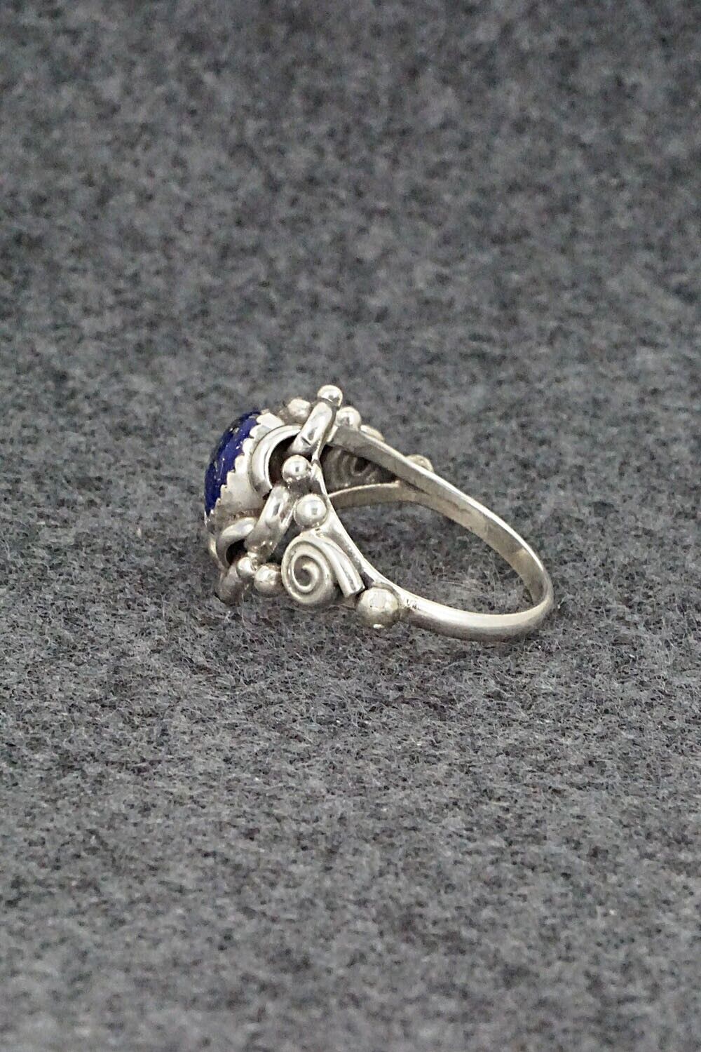 Lapis & Sterling Silver Ring - Maritta Martinez - Size 7.25