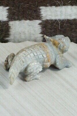 Horned Toad Zuni Fetish Carving - Tony Mackel