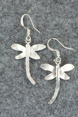 Turquoise & Sterling Silver Earrings - Darlene Platero