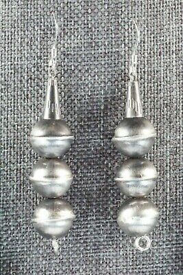 Turquoise & Sterling Silver Squash Blossom and Earrings - Gilbert Martin - High Lonesome Trading