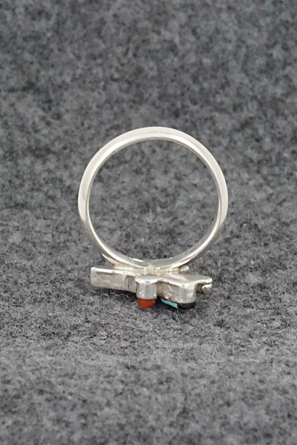 Multi Stone & Sterling Silver Ring - Michelle Peina - Size 7