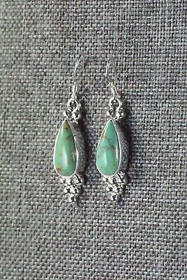 Navajo Turquoise & Sterling Silver Earrings - Sharon McCarthy