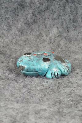Frog Zuni Fetish Carving - Reynold Lunasee
