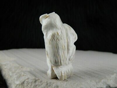 Owl - Zuni Fetish - Allison White - Zuni Owl Carving - Native American - High Lonesome Trading