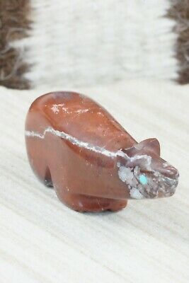 Bear Zuni Fetish Carving - Ronnie Lunasee