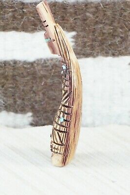 Corn Maiden Zuni Fetish Carving - Carl Etsate