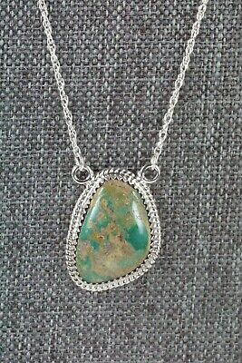 Navajo Turquoise & Sterling Silver Necklace - Annie Spencer