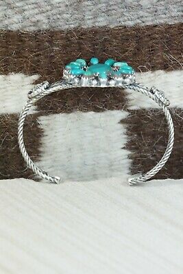 Turquoise & Sterling Silver Bracelet - Roberta Begay