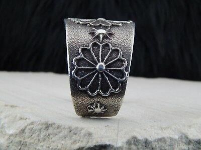 Navajo Sterling Silver Bracelet - Delbert Arviso - High Lonesome Trading