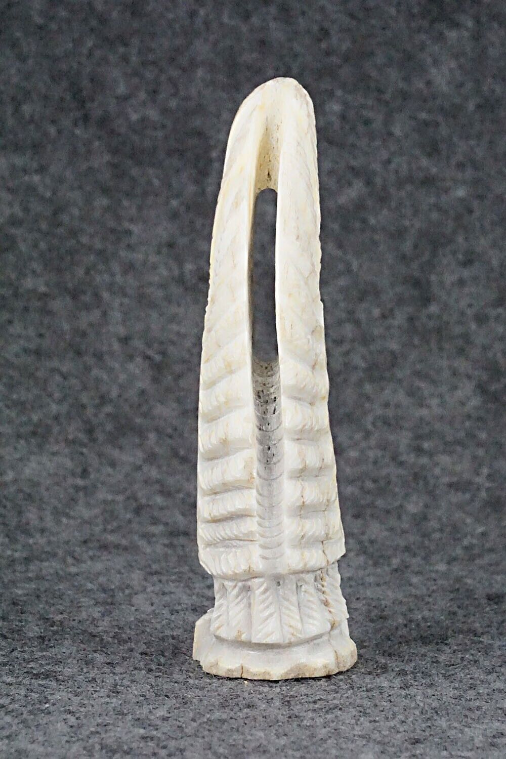 Owl Zuni Fetish Carving - Garrick Weeka