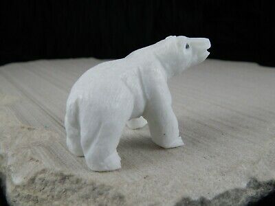 Bear Zuni Fetish Carving - Herbert Him - High Lonesome Trading