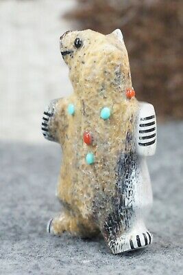 Bear Zuni Fetish Carving - Claudia Peina