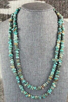 Turquoise & Sterling Silver Necklace - Navajo