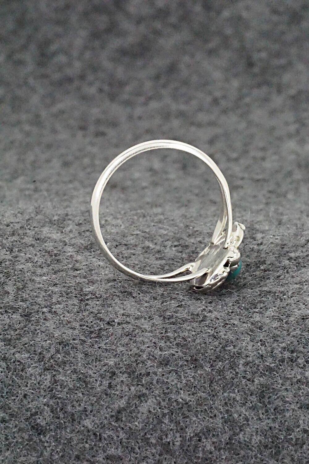 Turquoise & Sterling Silver Ring - Letricia Largo - Size 7.25