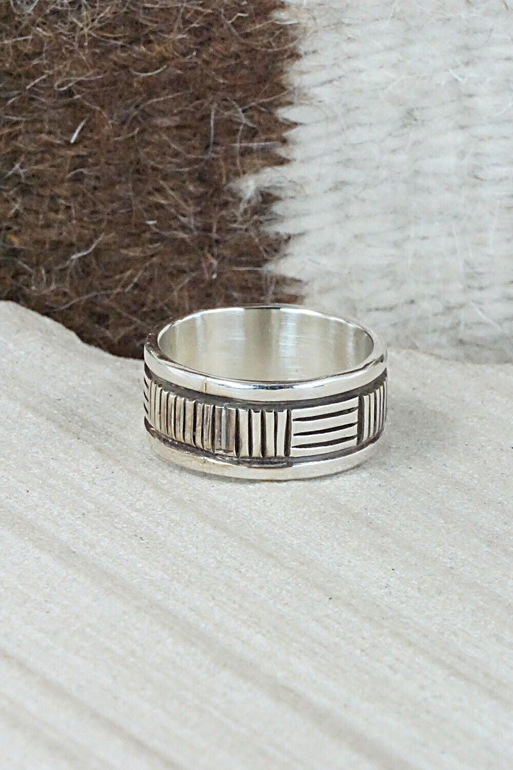 Sterling Silver Ring - Bruce Morgan - Size 9