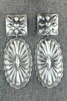 Navajo Sterling Silver Earrings - Rita Lee