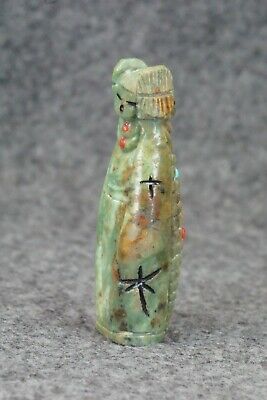 Corn Maiden Zuni Fetish Carving - Sandra Quandelacy