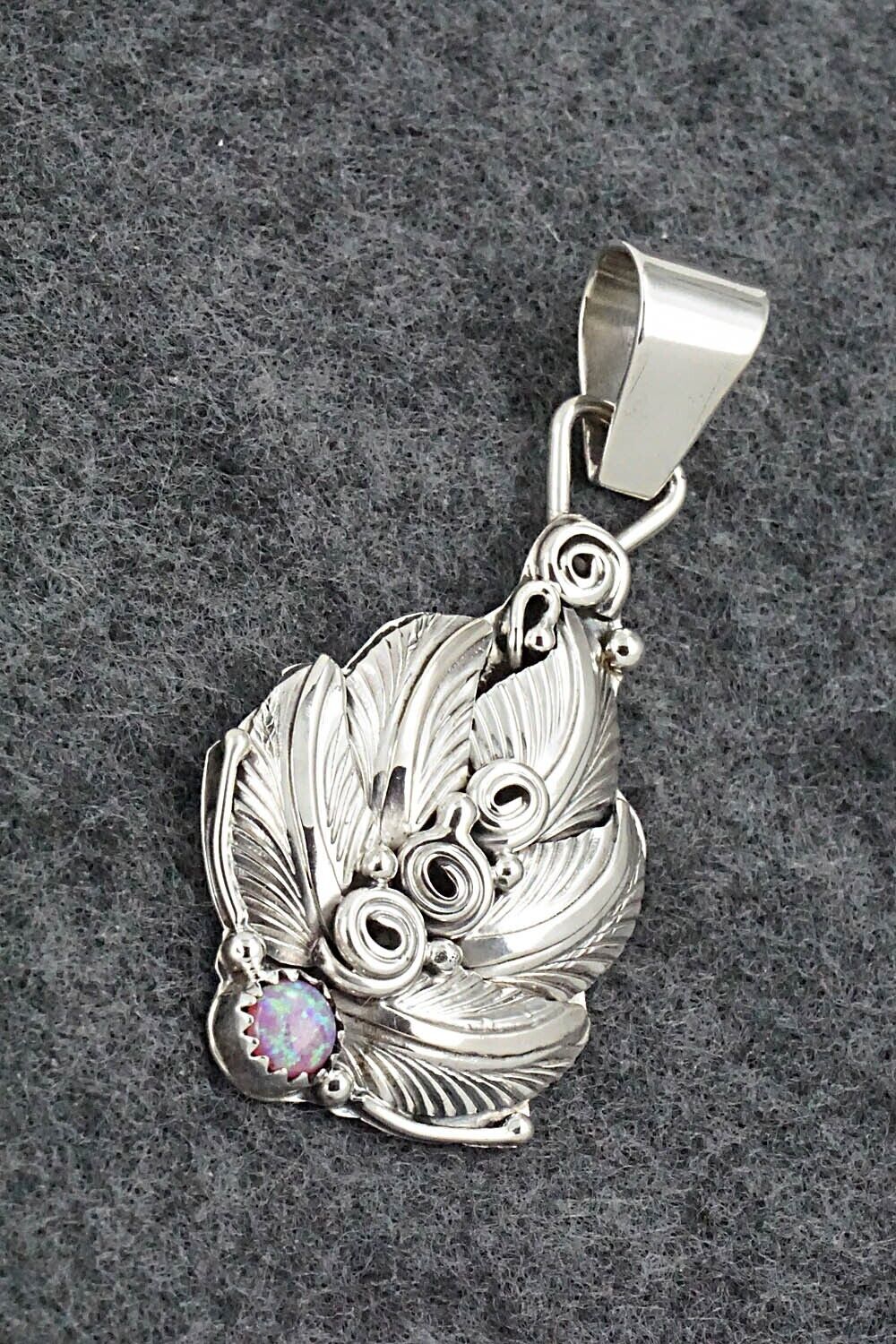 Opalite and Sterling Silver Pendant - Darrell Morgan