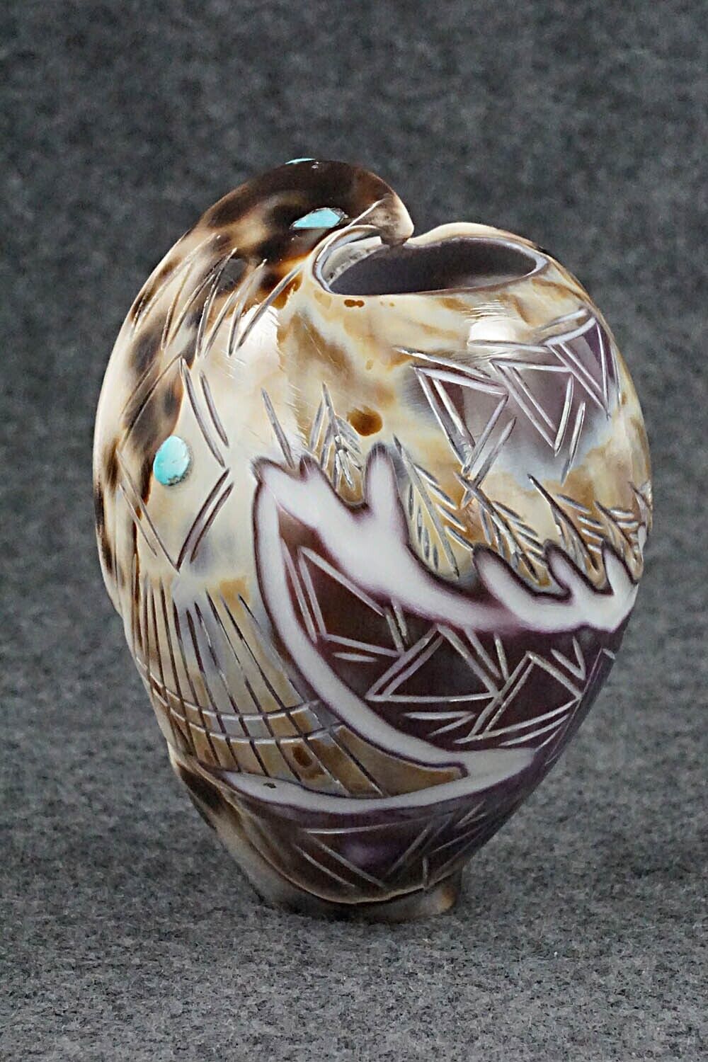 Corn Maiden Zuni Fetish Carving - Daniel Chattin