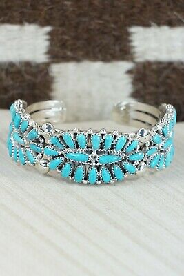 Turquoise & Sterling Silver Bracelet - Jaz Wilson